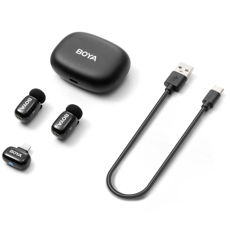 Boya mini 2 trådløst mikrofonsystem for iPhone