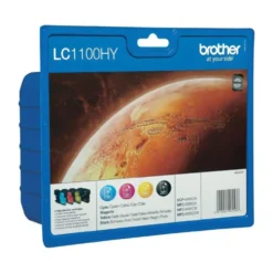 Brother LC1100HY Blekkpatron 4-pk.