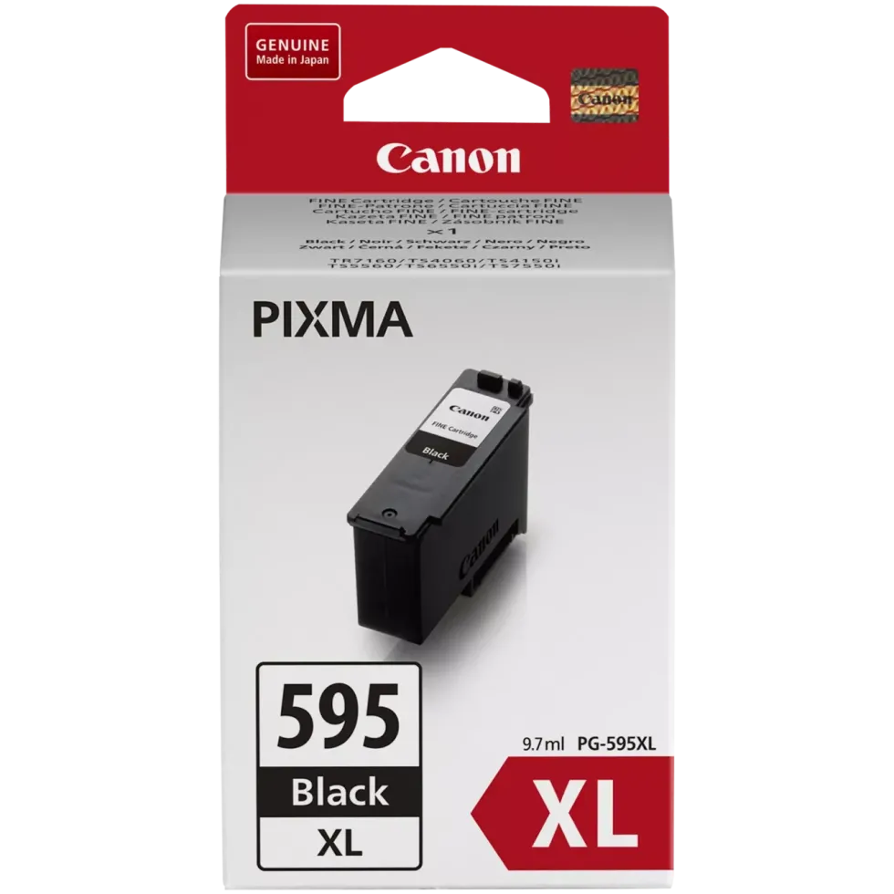 Canon PG-595XL svart blekkpatron med høy kapasitet