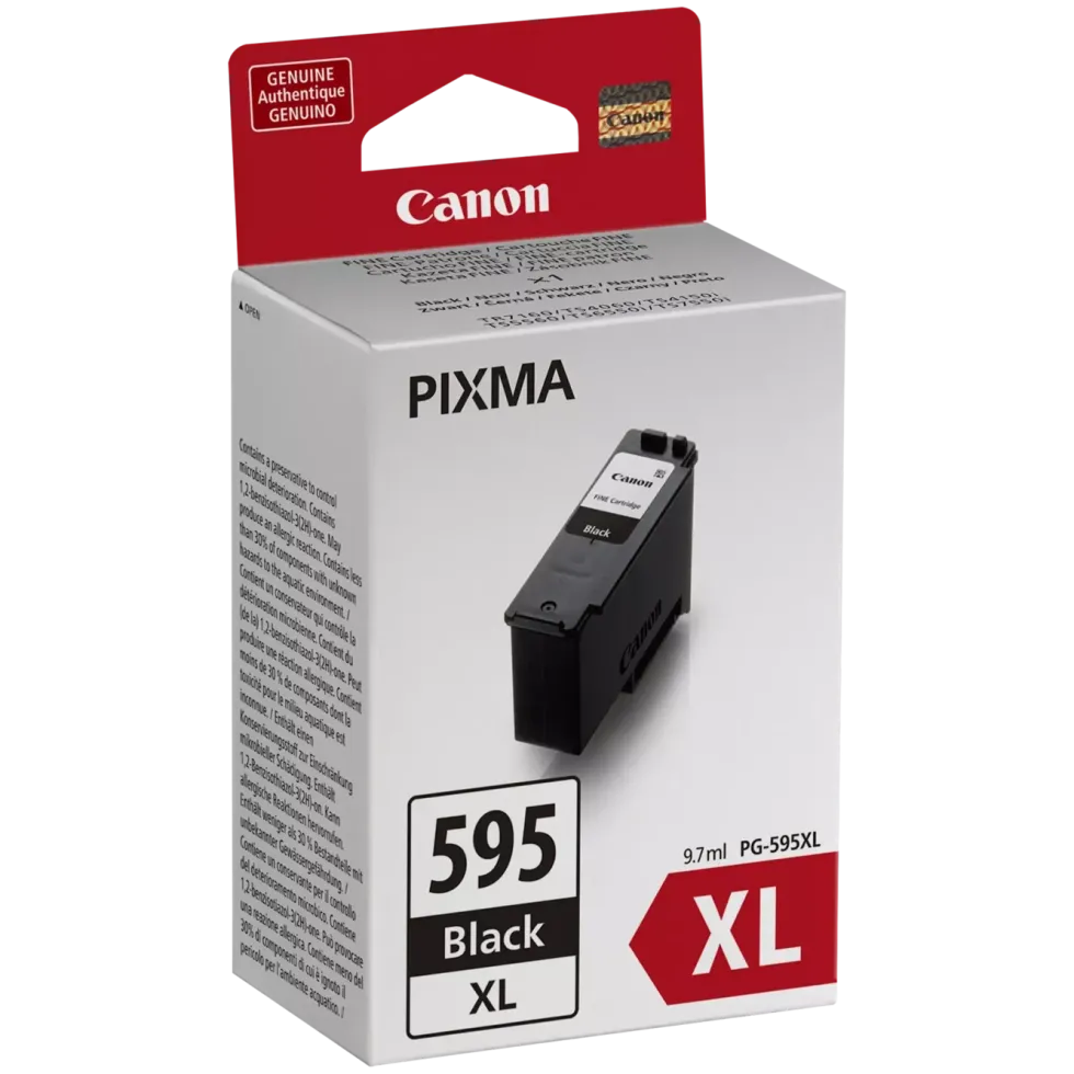 Canon PG-595XL svart blekkpatron med høy kapasitet