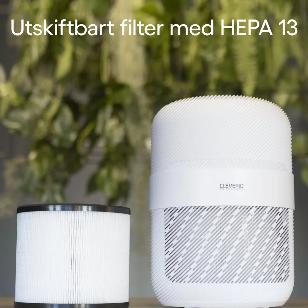 Cleverio Air Purifier Appstyrt luftrenser