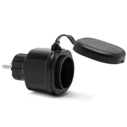 Cleverio Mini-fjernstrømbryter for utendørsbruk 3680W 2-pk