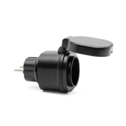Cleverio Mini-fjernstrømbryter for utendørsbruk 3000 W 4-pk.