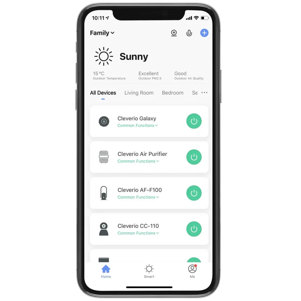 Cleverio Smart Galaxy Nattlys