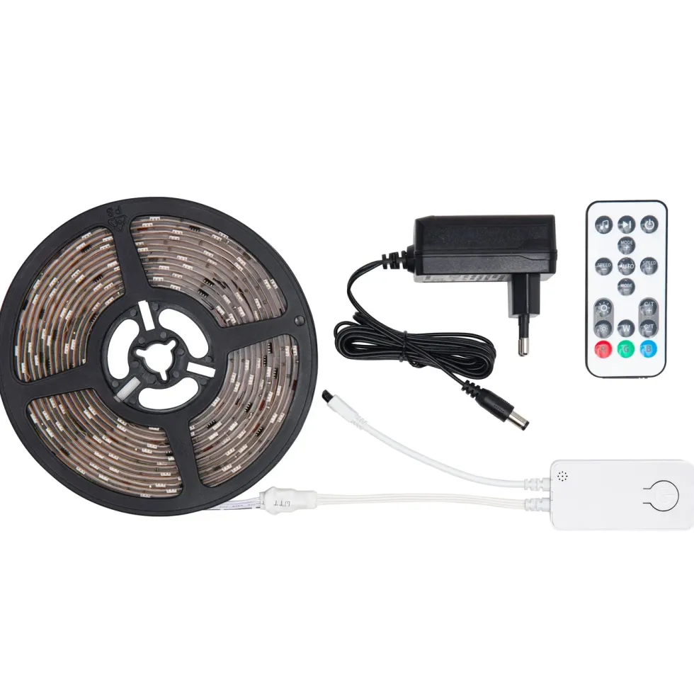 Cleverio Smart RGBIC LED-list (5 m) med wifi