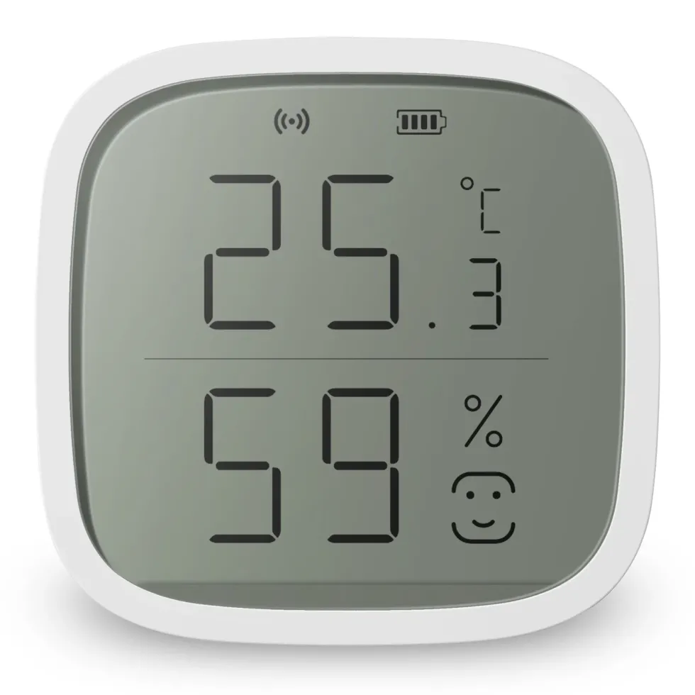 Cleverio Smart temperaturmåler og hygrometer med Zigbee 3.0