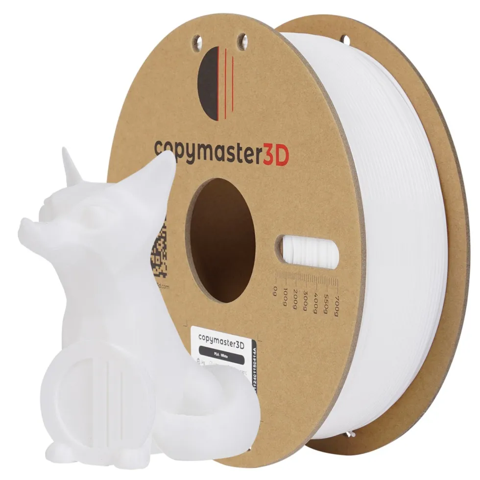 Copymaster3D PLA-filament for 3D-skriver 1,75 mm Hvit