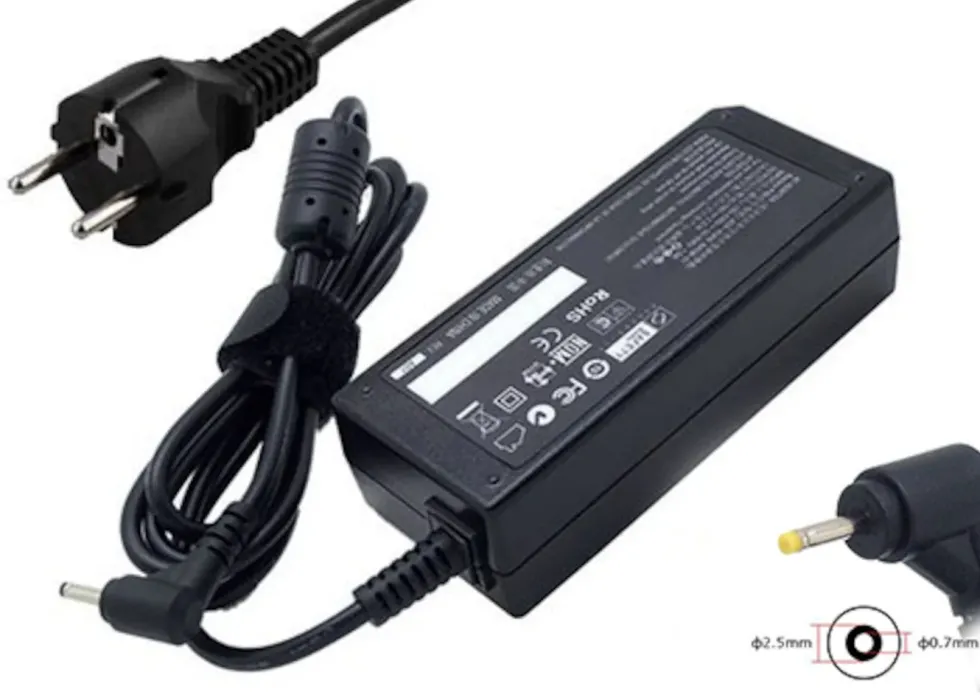 Datamaskinlader 19 V 40 W 2,5 x 0,7 mm