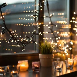 Deltaco Smart Home Lyslenke Hvit 80 LED 10 m