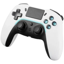 Deltaco Trådløs håndkontroller for PS4 og PC Hvit