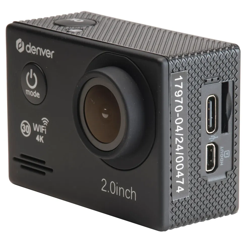 Denver ACK-8064 Actionkamera 4k med wifi