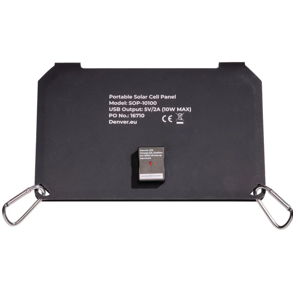 Denver SOP-10100 Solcellelader 10 W