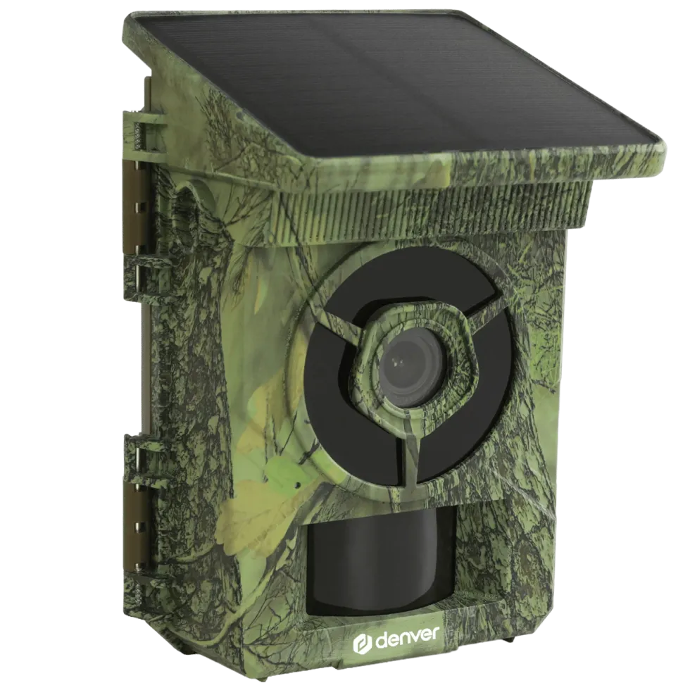Denver WSW-8120 åtelkamera med solpanel, wifi og 4K