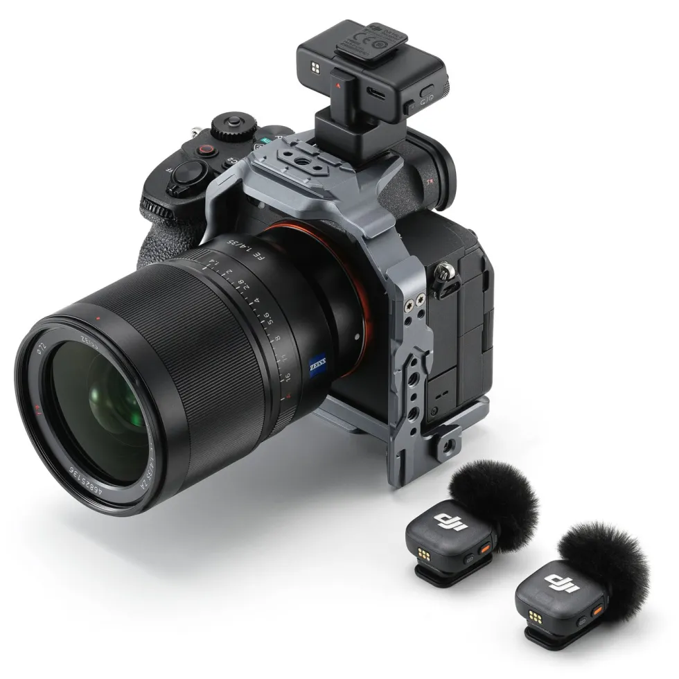 DJI Mic 3 trådløst mikrofonsett 2 TX + 1 RX + ladeetui