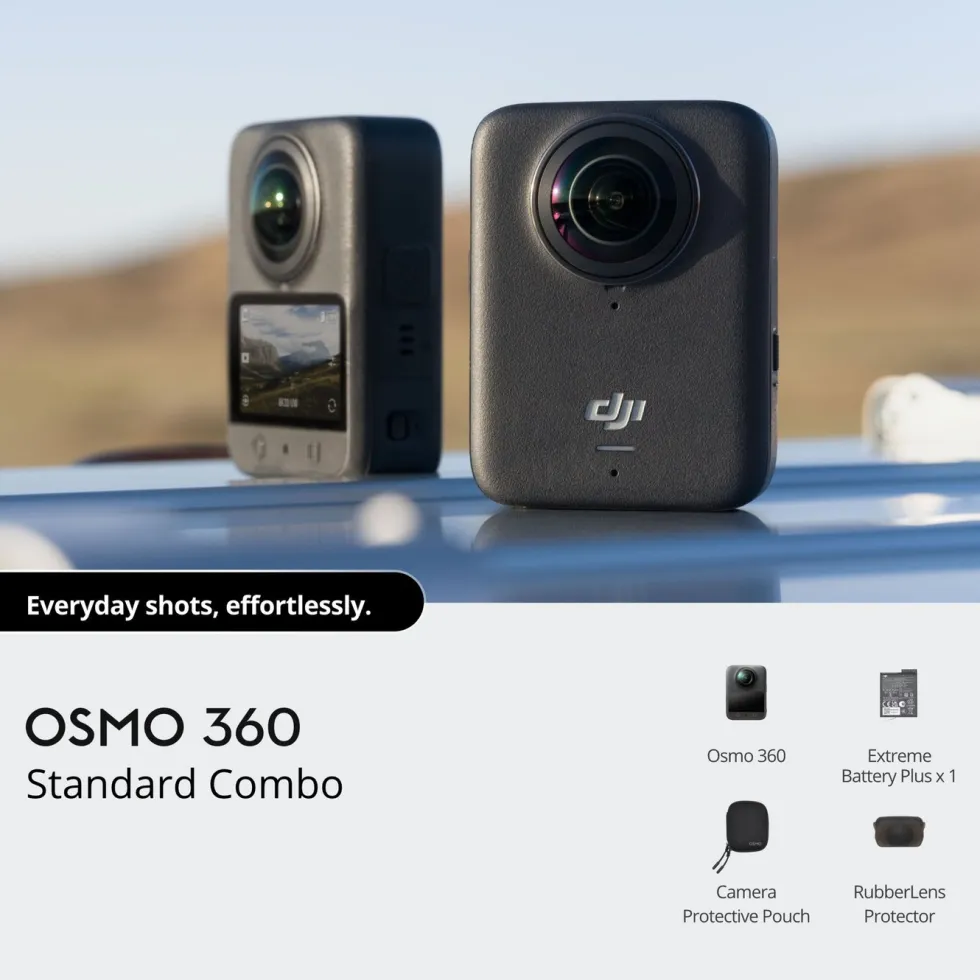 DJI Osmo 360 360°-kamera Standard Combo