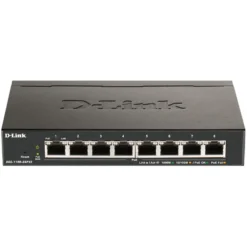 D-Link Gigabitswitch 8 porter PoE