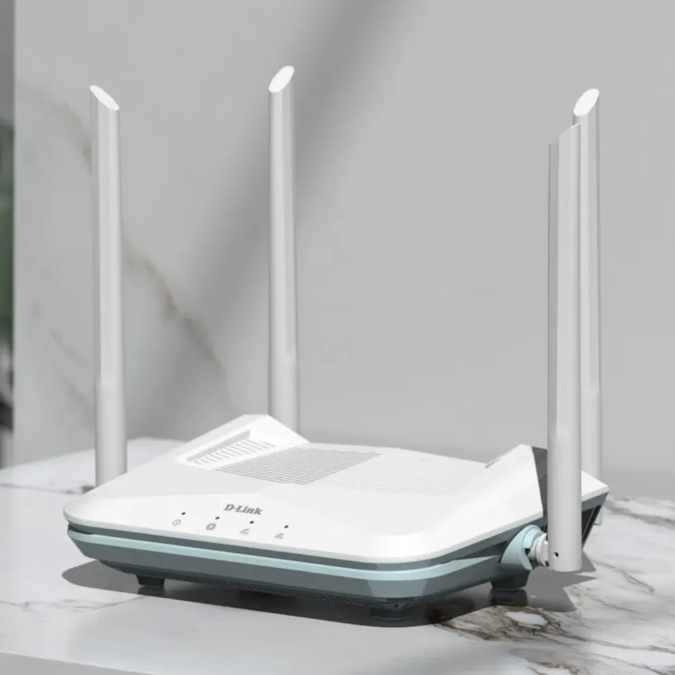 D-Link R15 AX1500 Wifi 6-ruter - Hvit