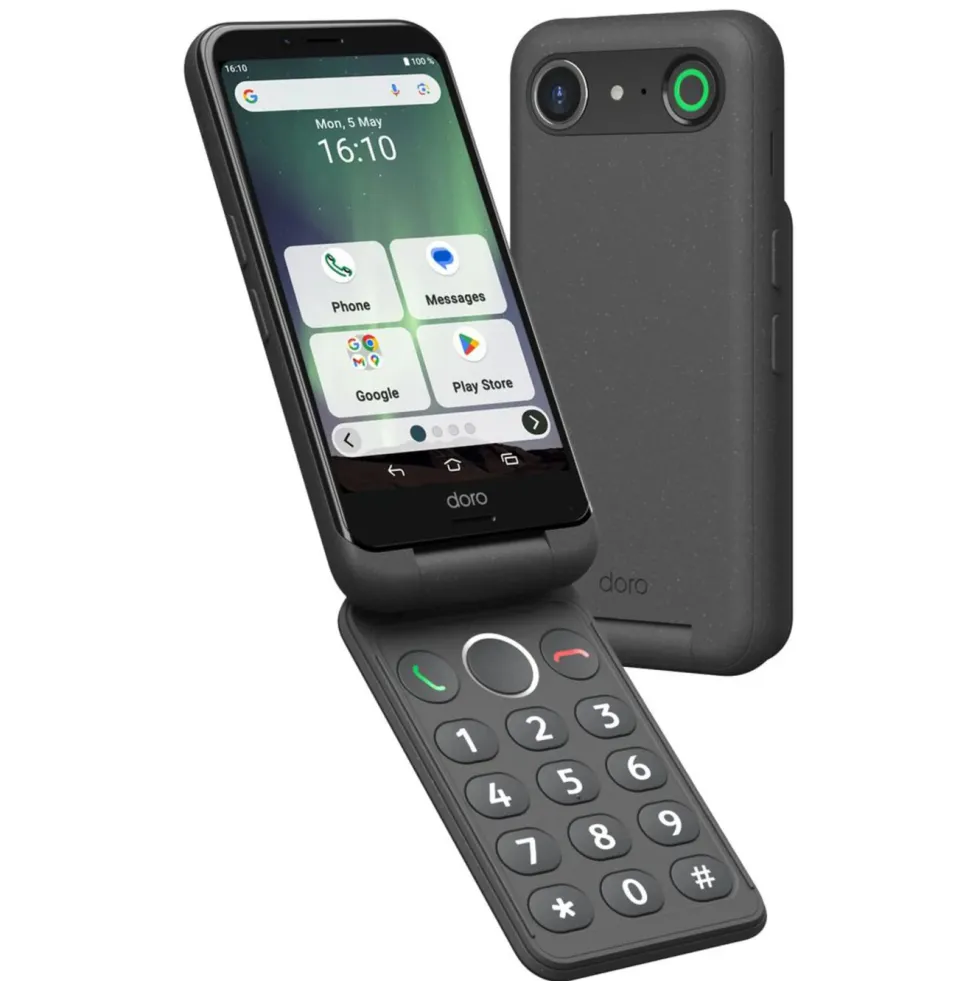 Doro Aurora A21 smarttelefon Grafittgrå