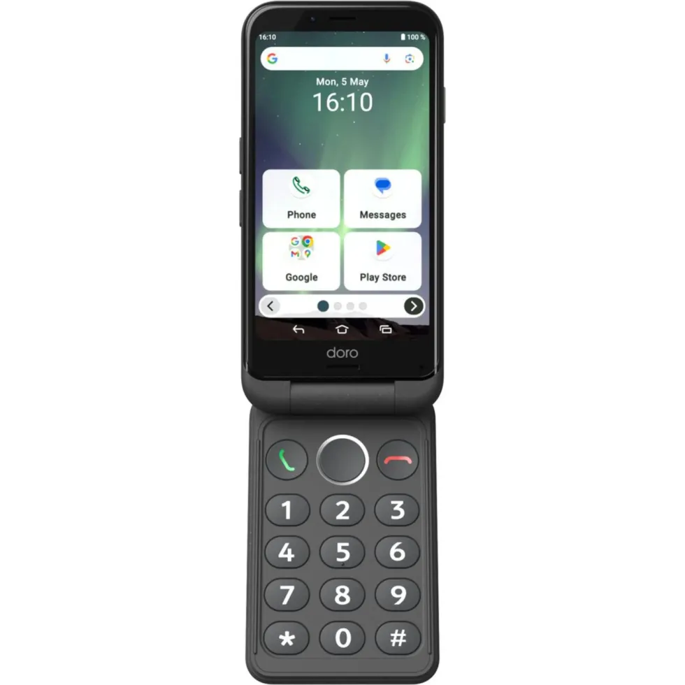 Doro Aurora A21 smarttelefon Grafittgrå
