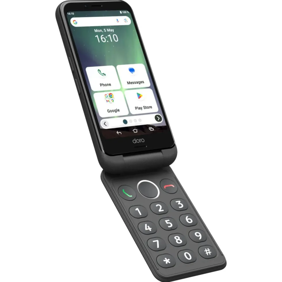 Doro Aurora A21 smarttelefon Grafittgrå