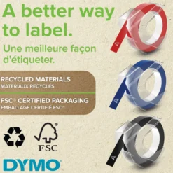 Dymo Merketeip for Omega, 3-pk.