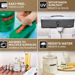 Dymo Merketeip for Omega, 3-pk.