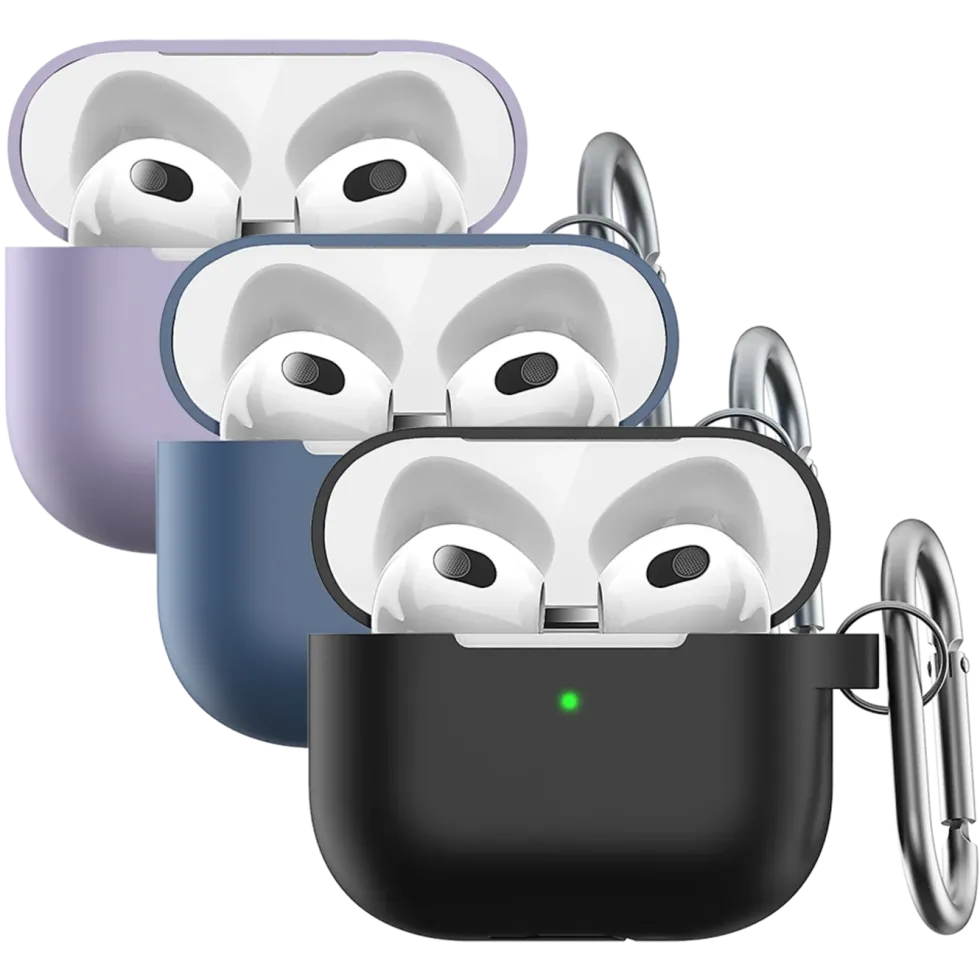 Elevate AirPods Series 3-etui (2021) Svart