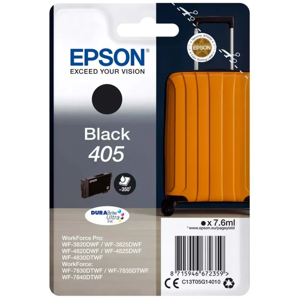 Epson 405 DURABrite Ultra blekkpatron Svart