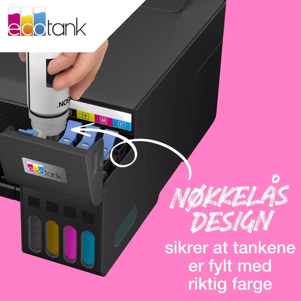 Epson 104 EcoTank blekkflasker 4-pakk 4-pk.