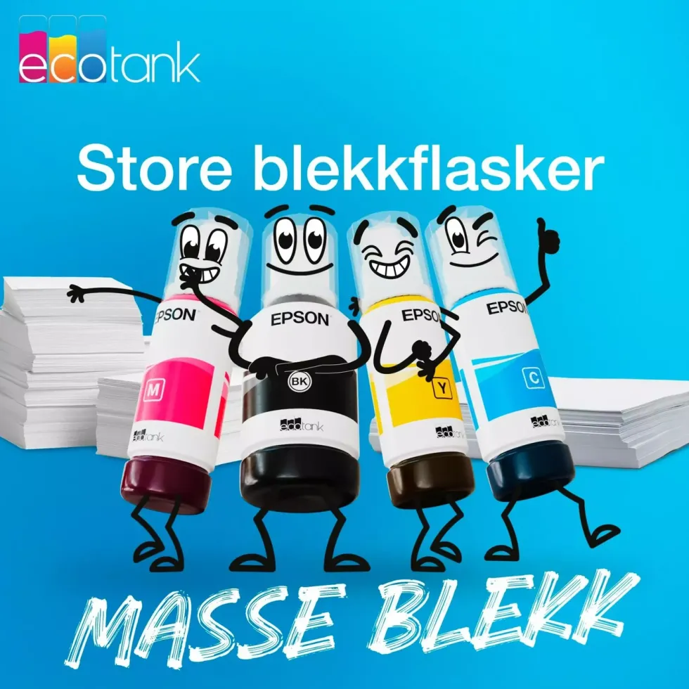 Epson 102 EcoTank påfyllingsblekk 337 ml - multipakke