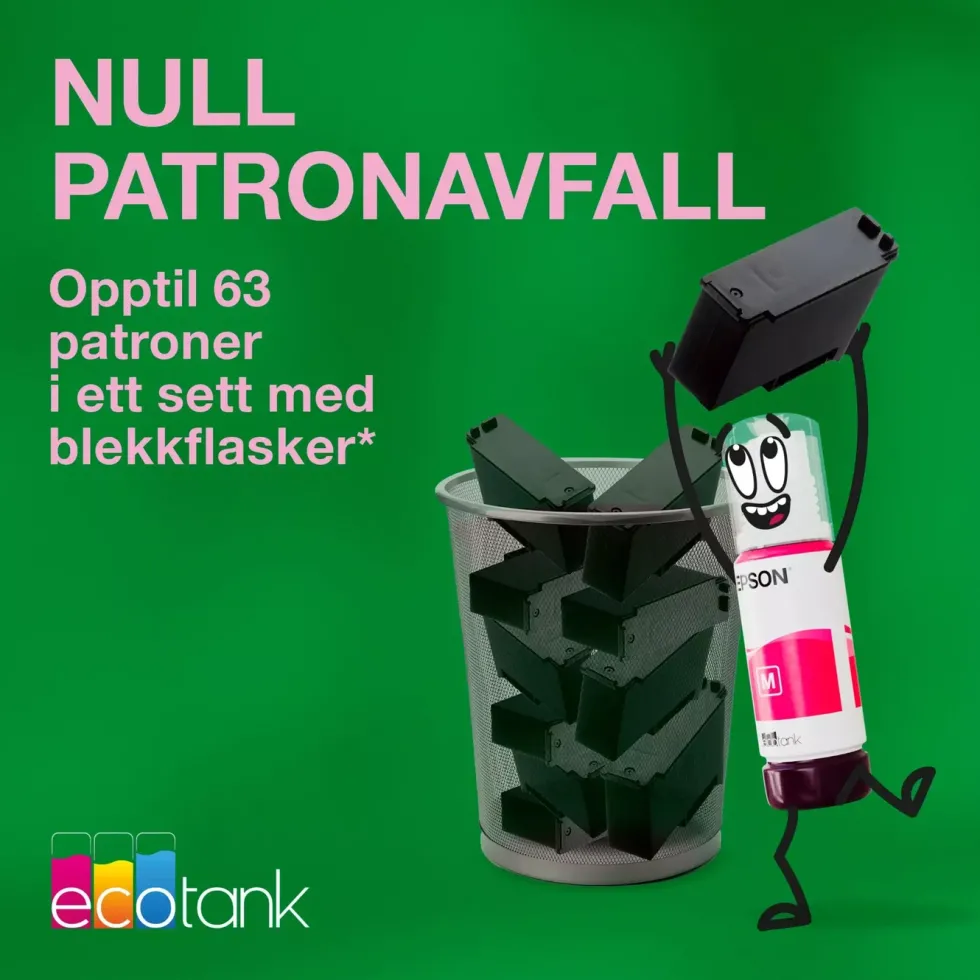 Epson 102 EcoTank påfyllingsblekk 337 ml - multipakke