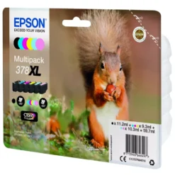 Epson 378XL Claria Photo HD multipakke – 6 farger (original)