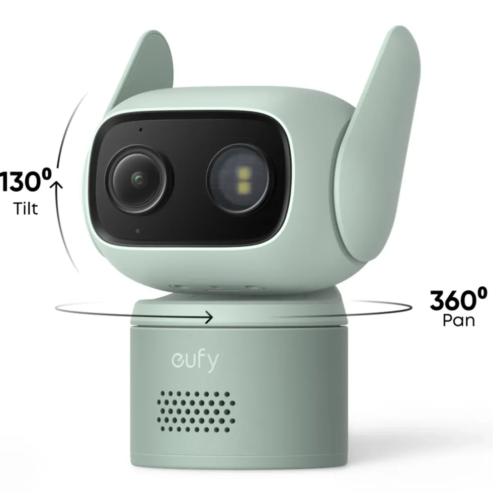Eufy C31 Overvåkningskamera med 360° panorering Grønn