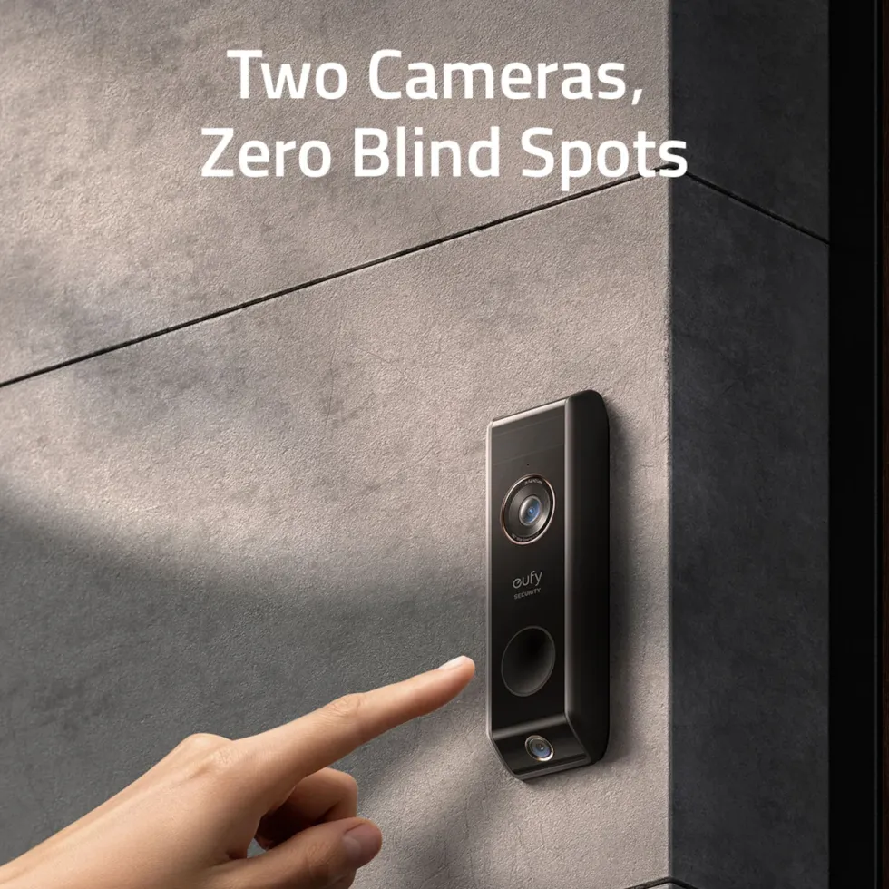 Eufy Dual Video Doorbell 2K Dørklokke Add-on