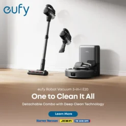 Eufy E20 3-i-1 robotstøvsuger