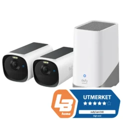 Eufy eufyCam E40 Overvåkingssystem 2-pack