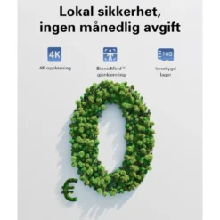 Eufy eufyCam 3 Overvåkingssystem med solpanel 2-pack