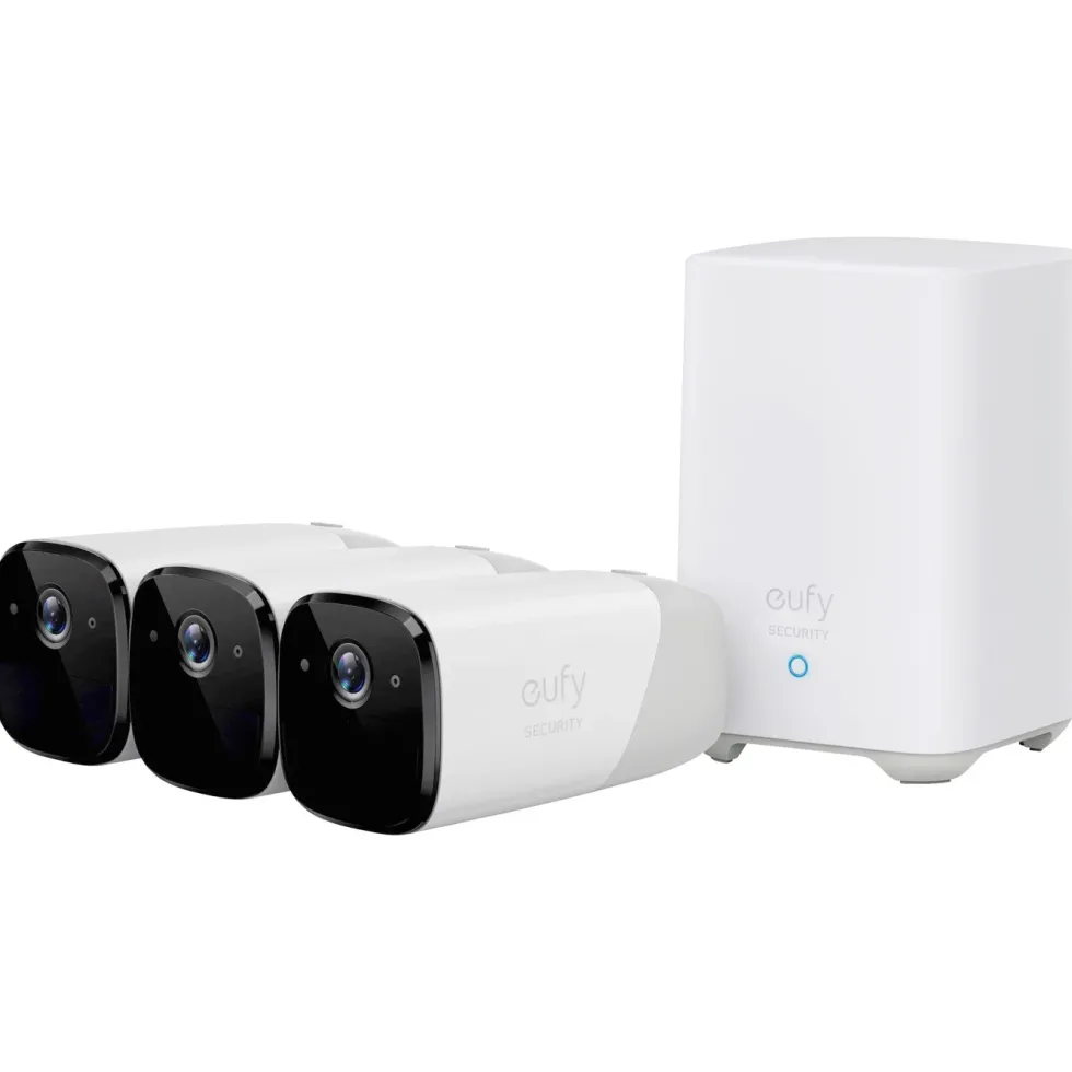 Eufy eufyCam 2 Pro Overvåkingssystem 3-pack