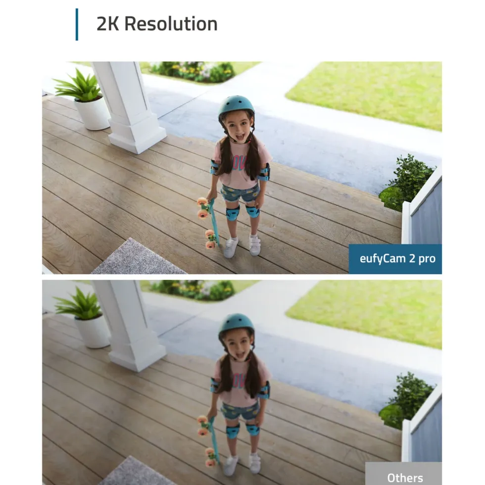 Eufy eufyCam 2 Pro Overvåkingssystem 3-pack