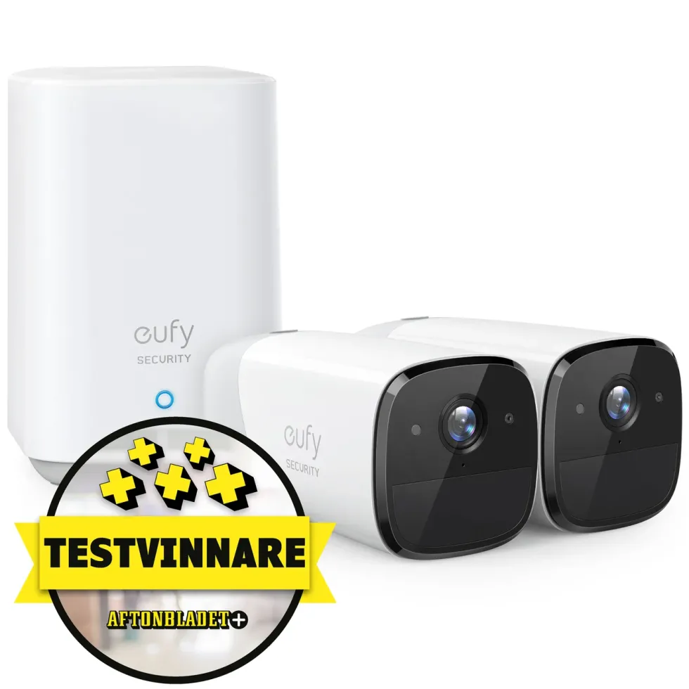 Eufy eufyCam 2 Pro Overvåkingssystem 2-pack