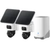 Eufy eufyCam S4 Overvåkingssystem med solpanel 2-pack