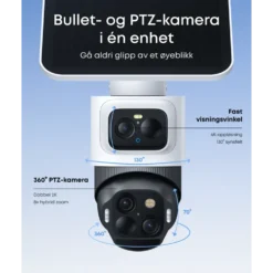 Eufy eufyCam S4 Overvåkingssystem med solpanel 2-pack
