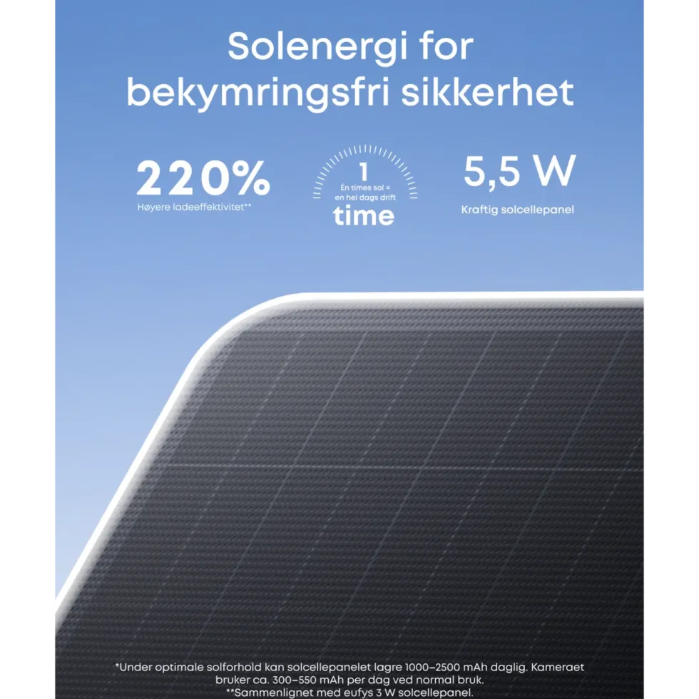 Eufy eufyCam S4 Overvåkingssystem med solpanel 2-pack