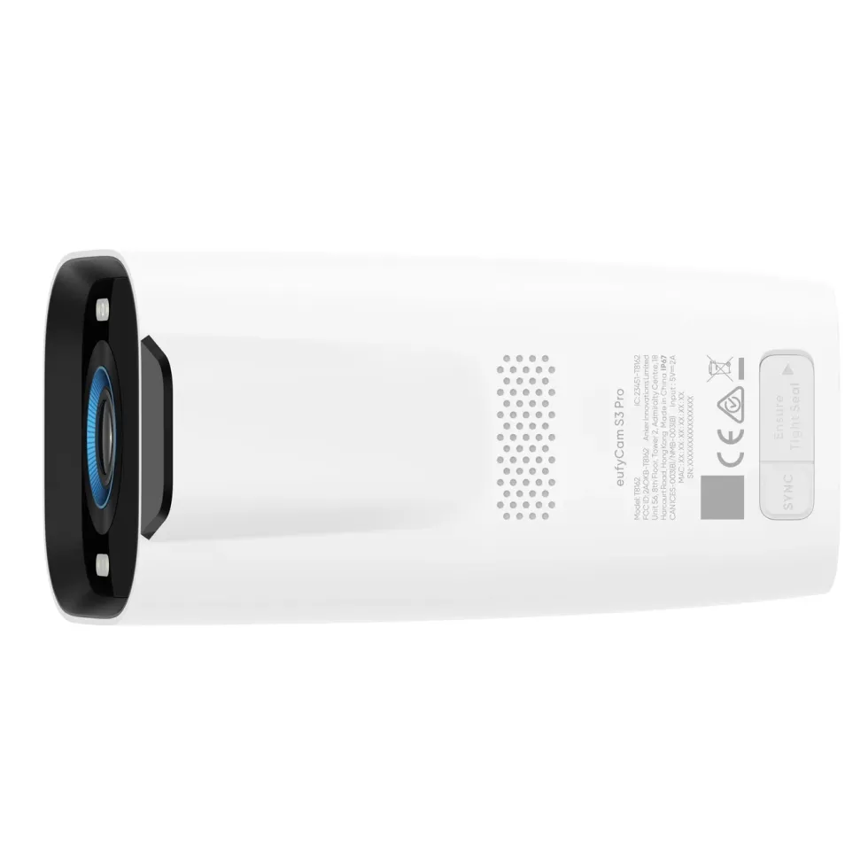 Eufy eufyCam S3 Pro Overvåkingssystem med solpanel 4-pack