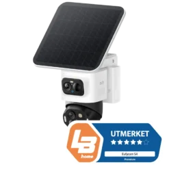 Eufy eufyCam S4 Solo 3-i-1 overvåkingskamera med solpanel