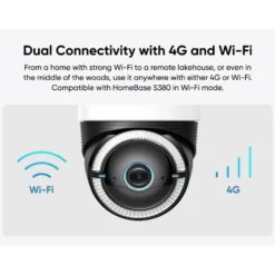 Eufy 4G LTE Solcelledrevet overvåkingskamera S330