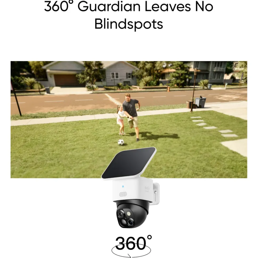 Eufy SoloCam S340 Overvåkingskamera med solpanel