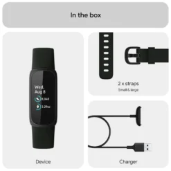 Fitbit Inspire 3 Aktivitetsarmbånd Black/Midnight Zen