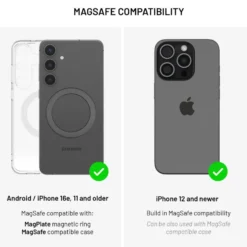 Fixed MagMate MagSafe sugekoppfeste med magnetfeste Blå