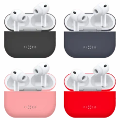 Fixed Silky silikonetui for Apple AirPods Pro 3 Svart